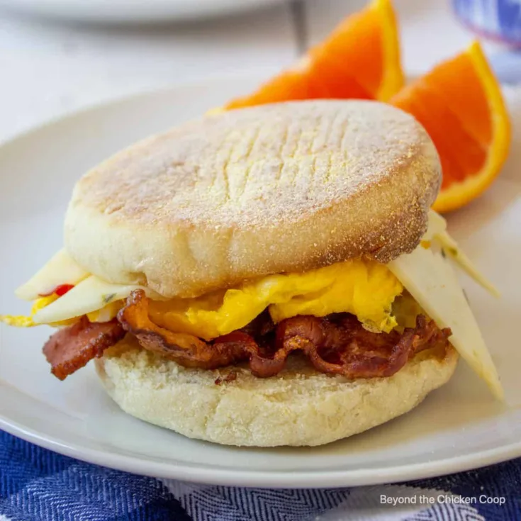 Image for English Muffin Breakfast Sandwich
