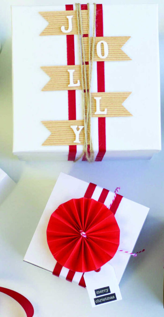 Christmas labels and toppers to really make your presents pop!