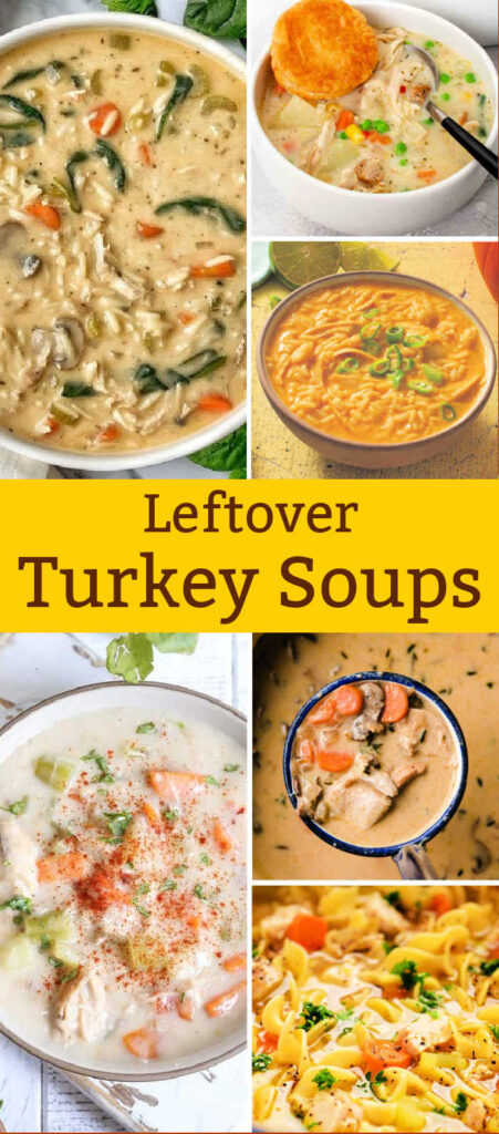 After you're done with the Thanksgiving or Christmas turkey, make these Heart-Warming Turkey Soup Recipes with those yummy leftovers!