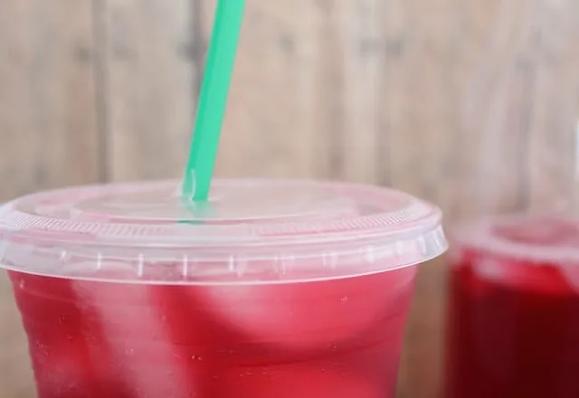 Image for Copycat Starbucks Iced Passion Tea Lemonade