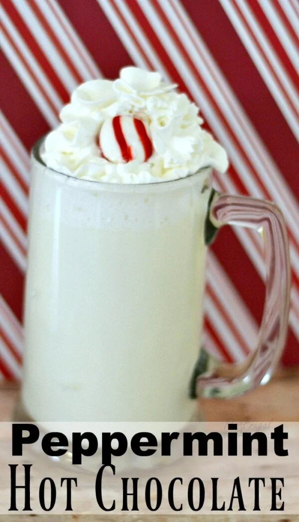 Image for Copycat Starbucks Peppermint White Hot Chocolate Recipe