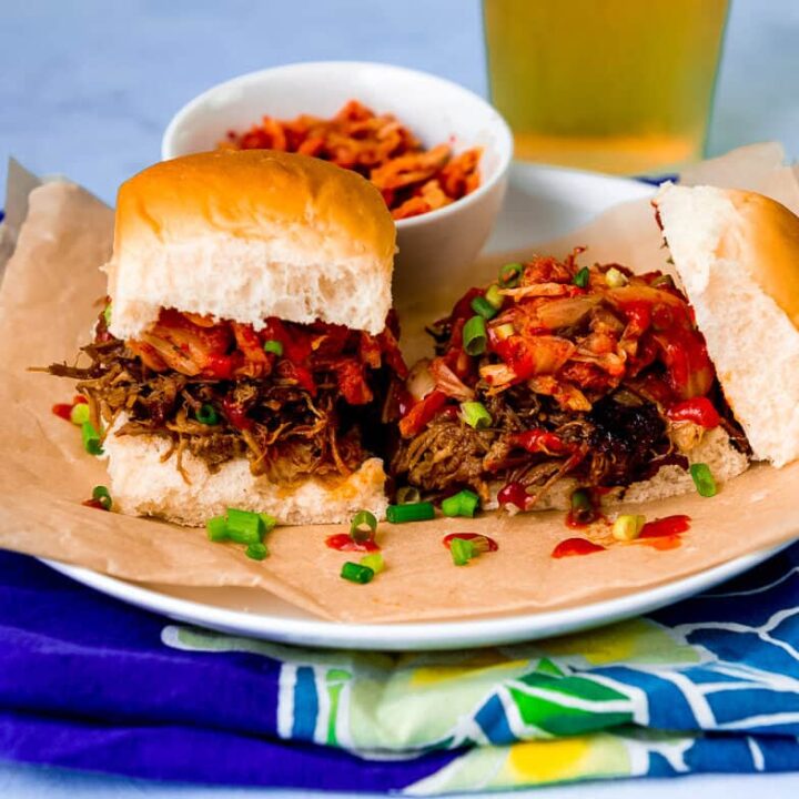 Image for Hoisin Pulled Pork Sliders on Hawaiian Rolls