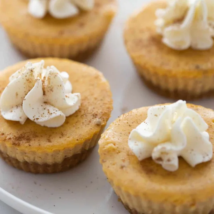 Image for Mini Pumpkin Cheesecake Bites (Gluten Free)