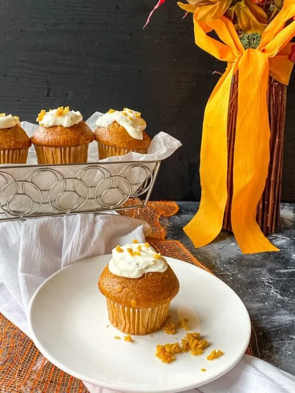 Image for Pumpkin Spice Muffins with Cream Cheese Filling