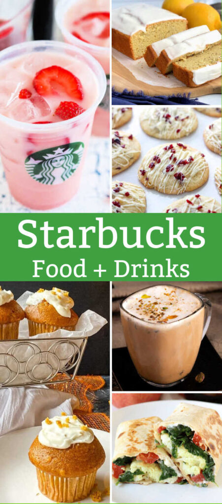 Love Starbucks as much as I do? These copycat Starbucks Recipes - from food to drinks - you can easily make at home.