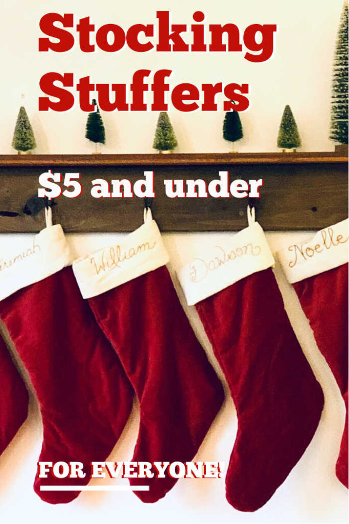 Stocking Stuffers - $5 and under