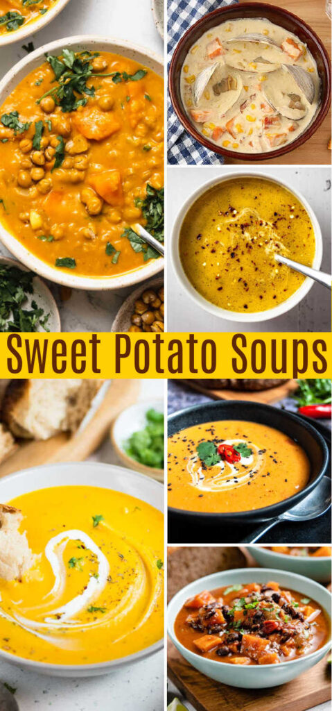 Colder, shorter days call for a little comfort like these Sweet Potato Soup Recipes! 