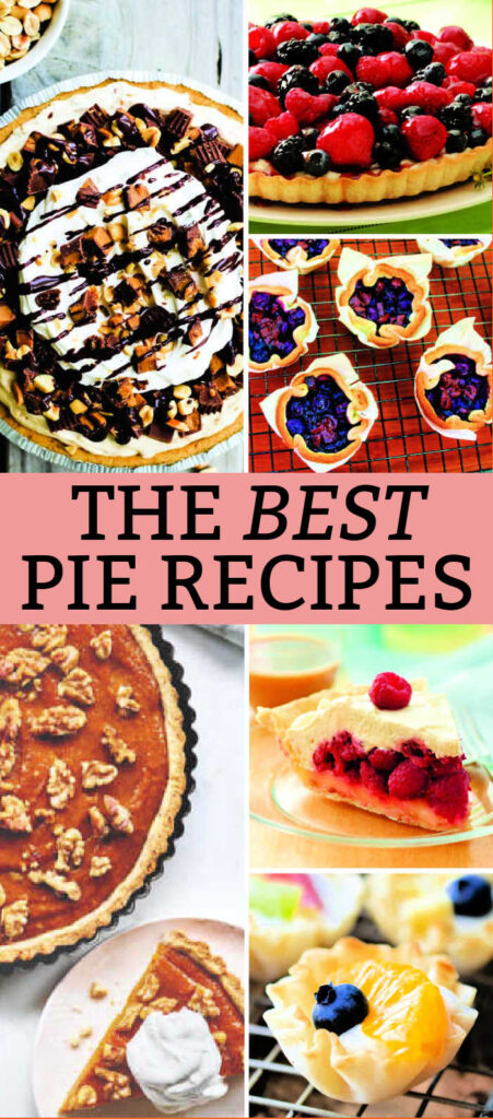 From summer berries to winter mints, these Best Pie Recipes and tarts will fit whatever you're celebrating.