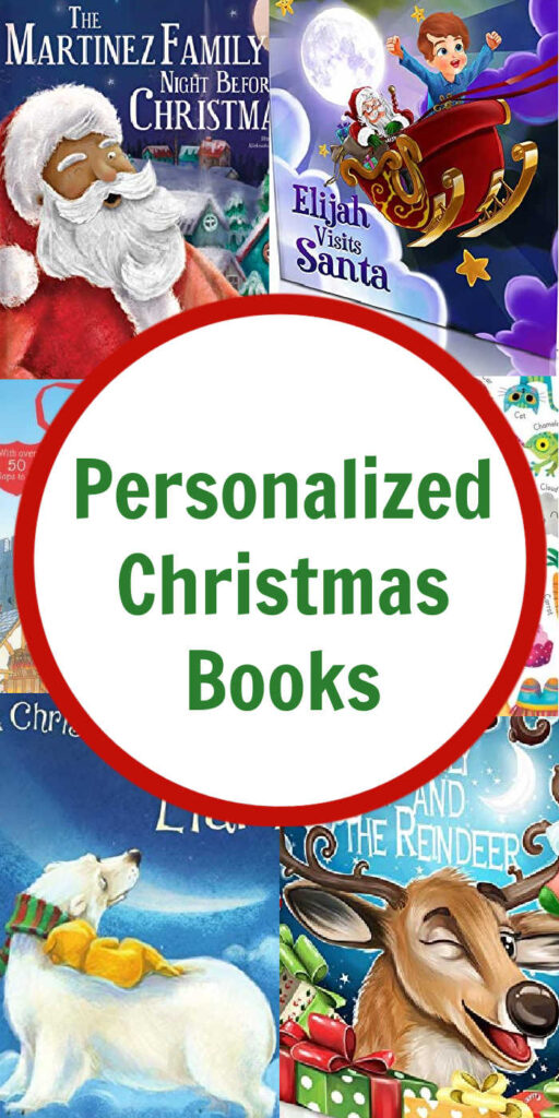 Kids just adore a personalized Christmas present that puts them in the story!