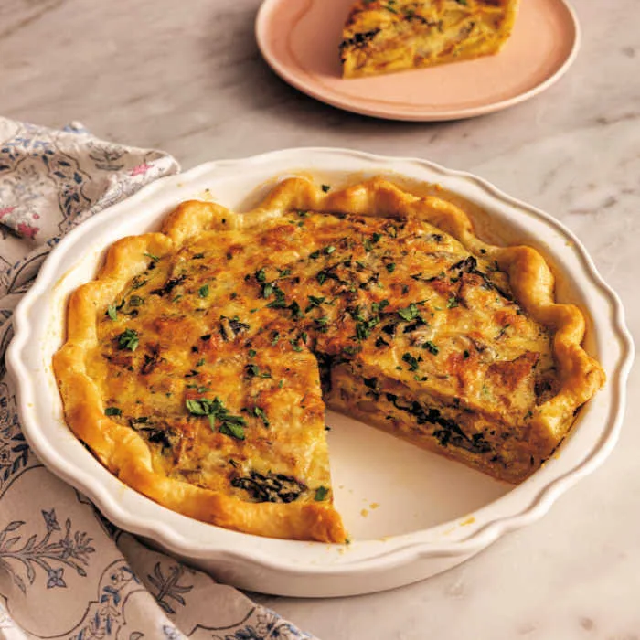 Image for Potato Quiche with Sunchokes