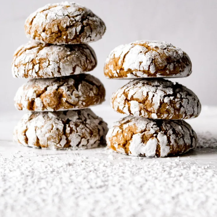 Image for Ginger Crinkle Cookies - Easy Cake Mix Recipe!