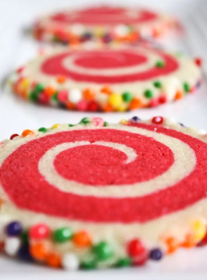 Image for Colorful Spiral Cookies