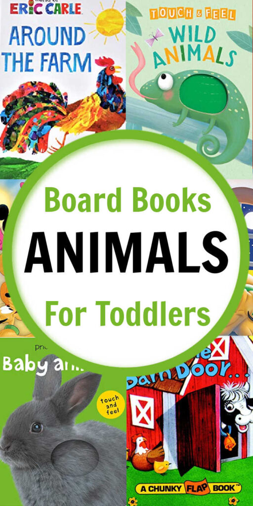 Animal Board Books are perfect for toddlers learning about animals, from ones who live in the ocean to those on the farm.
