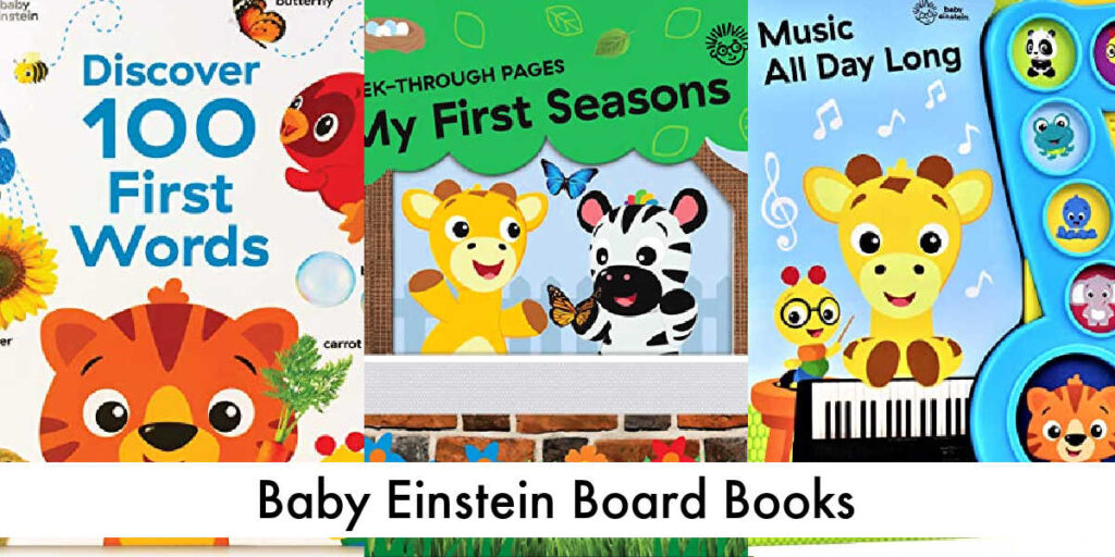 Get your baby engaged and learning with Baby Einstein Board Books!
Baby Einstein is focused on helping parents cultivate curiosity within their children and themselves. Baby Einstein board books engage curious readers with formats and content that interests, informs and stretches their growing minds.