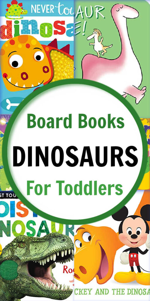 Introduce your little one to adorable dinosaurs with the Best Dinosaur Books for Toddlers - in board book form!