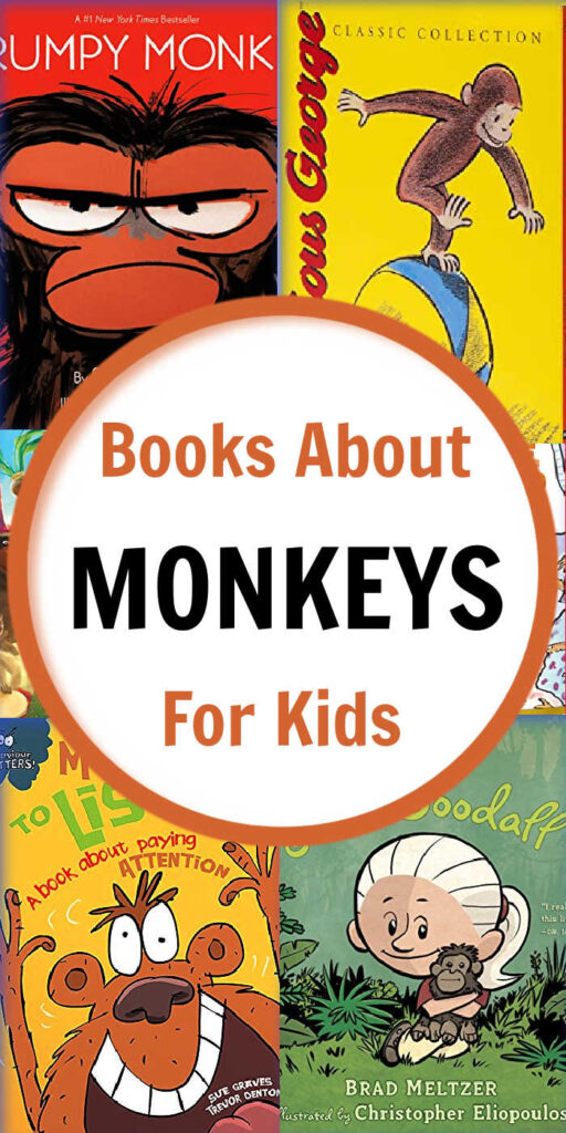 Monkey Books for Kids - As much as I love my boys, some days I feel like I'm raising monkeys... but it's never dull! Get in on the fun with your own kiddos with these cheeky Monkey Books for kids.