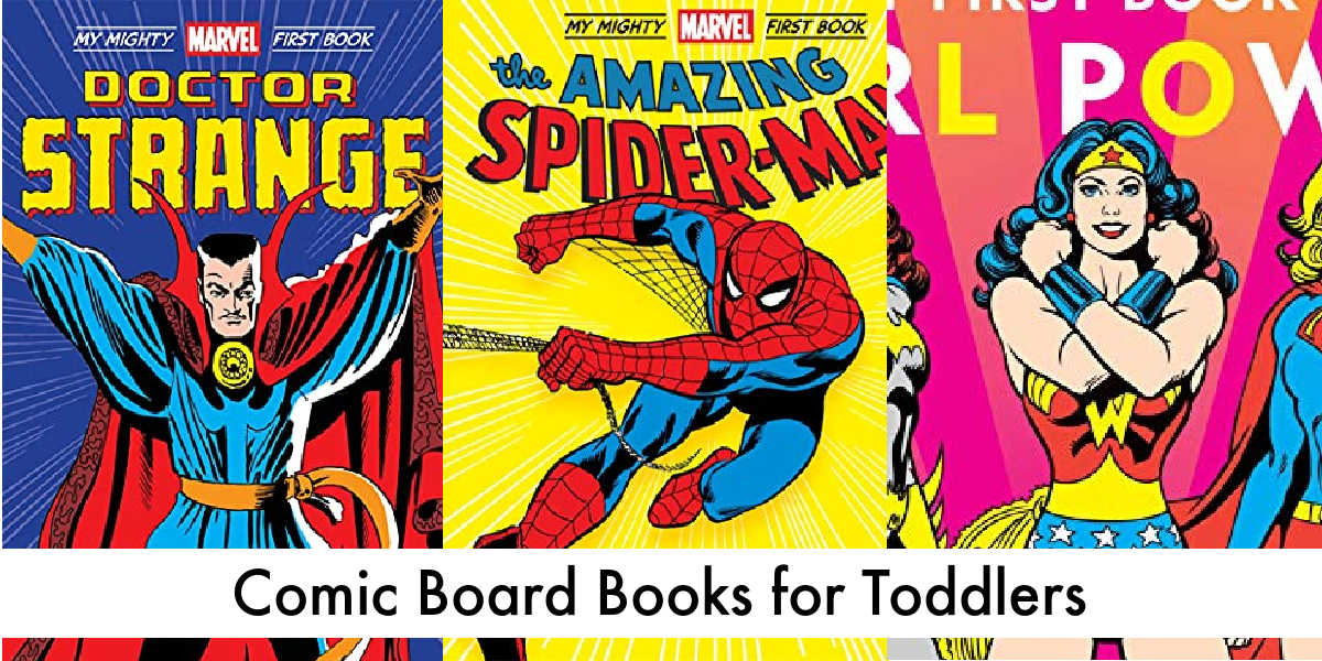 Comic Board Books for Toddlers