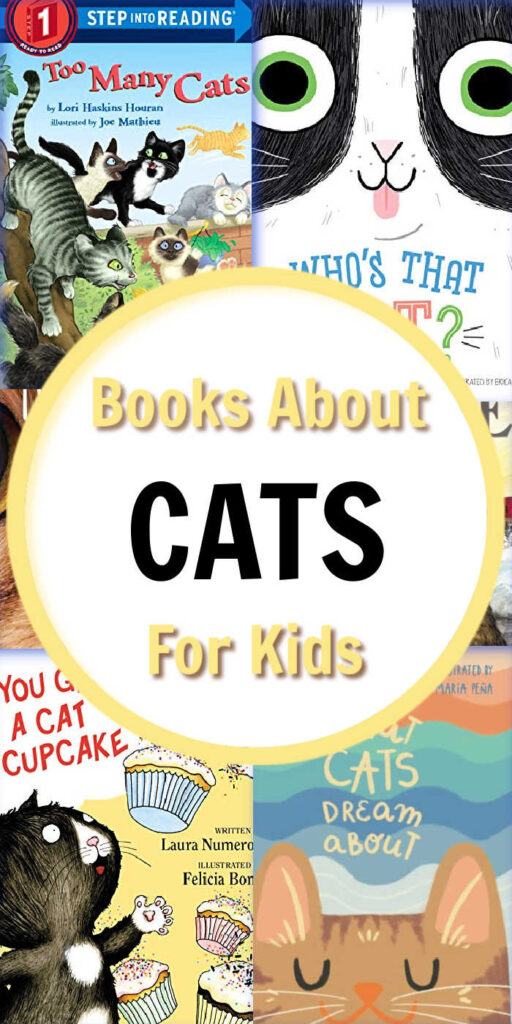 Purring, stretching, yawning or pawing, kids just simply adore cats. Laugh, snuggle and play with these inviting Kid Books about Cats. 