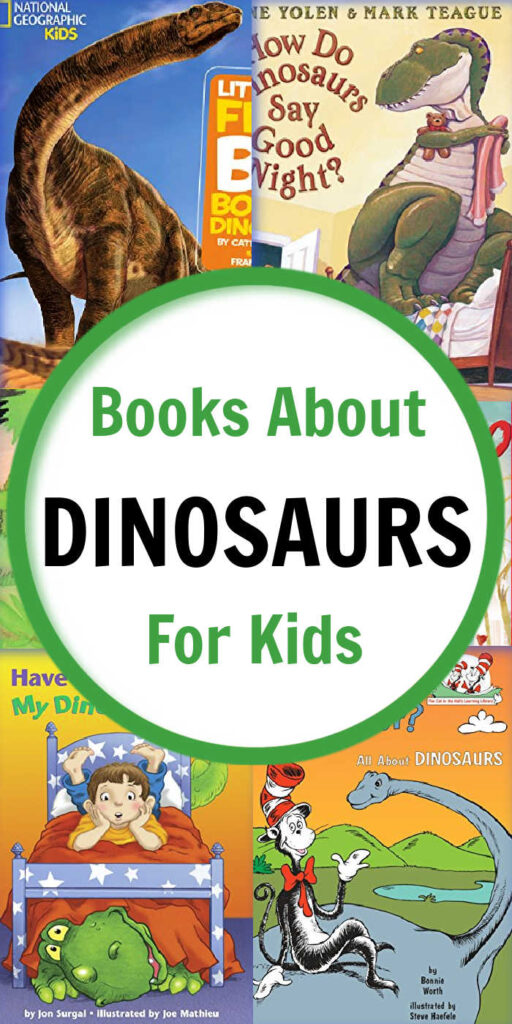 From education and information books to just plain fun reads, your child will be delighted with these Kids Dinosaur Books!