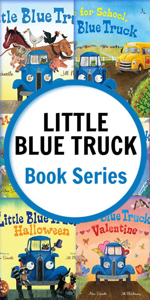 If you're child loves moving vehicles and loud farm animals, you've hit the jackpot! Filled with action and heart, Little Blue Truck series will be a hit. 