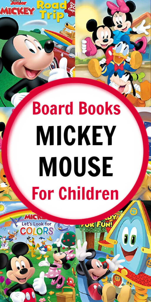 Who doesn't love Mickey Mouse? His joyful giggle is infectious - it just makes you smile. And these Mickey Mouse Board Books will make you and your child smile.