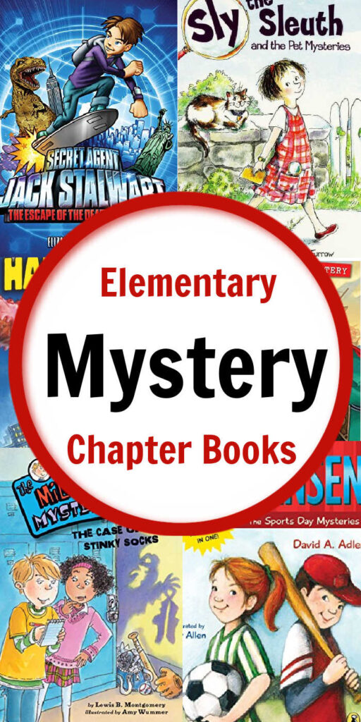 Mystery Chapter Books for Elementary Readers - Get your kid into reading and keep them reading with these fun Mystery Chapter Books for elementary readers.