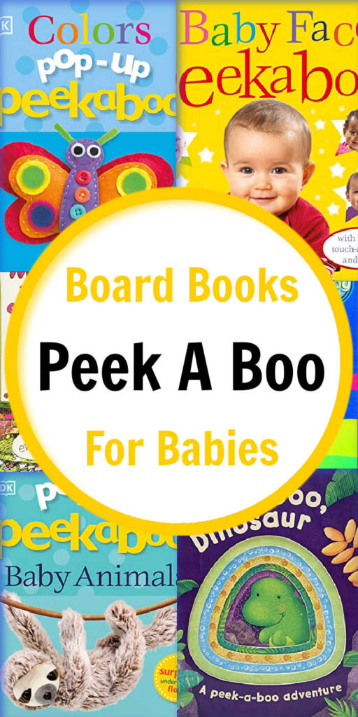 Peek a boo I see you! These Peek A Boo Board Books books bring the fun and learning elements of the game to story time.