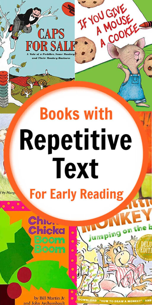 Repetitive Childrens Books have loads of benefits - from promoting language to kick starting early reading.