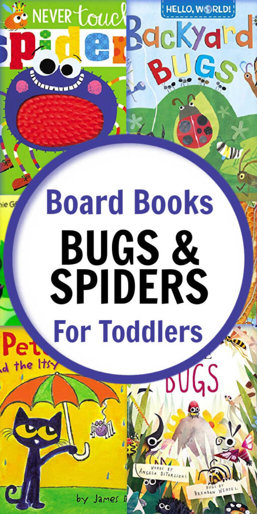 Bring science and nature into the busy world of your toddler with these fascinating and fun spider and Bug Books for Toddlers.
