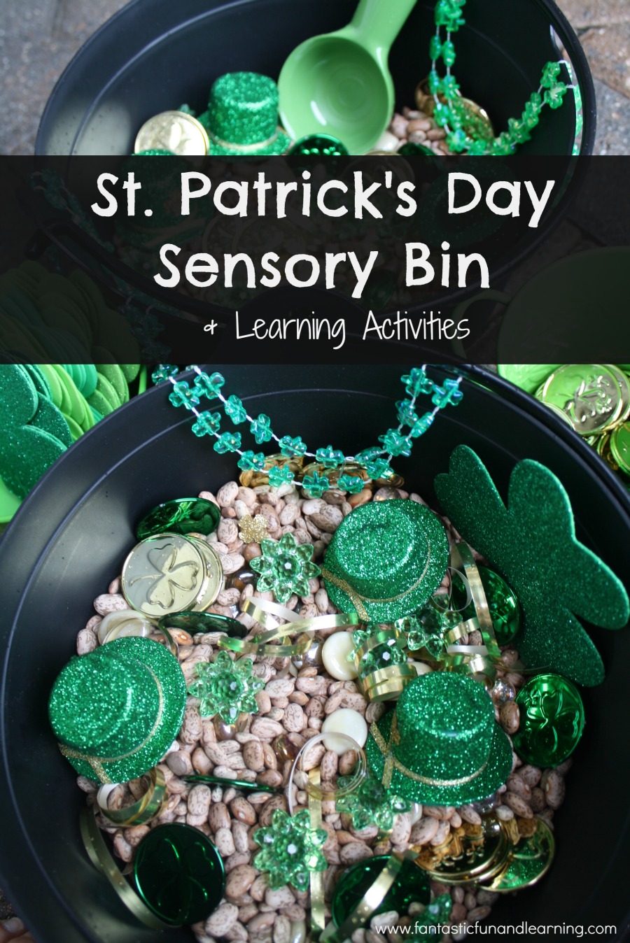 10 St Patrick Day Sensory Bins | Mommy Evolution