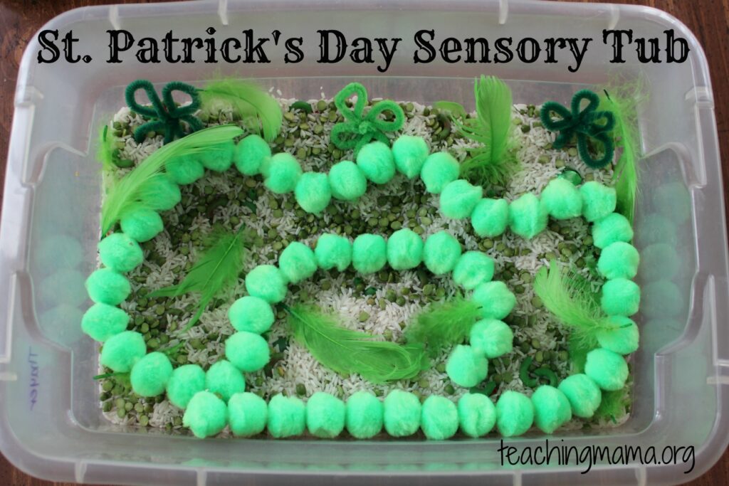 10 St Patrick Day Sensory Bins | Mommy Evolution