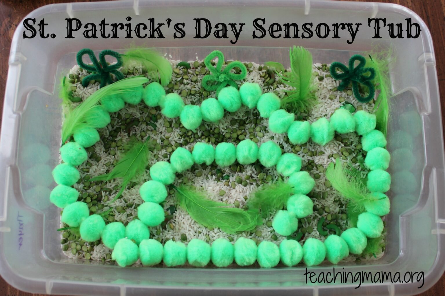 10 St Patrick Day Sensory Bins | Mommy Evolution