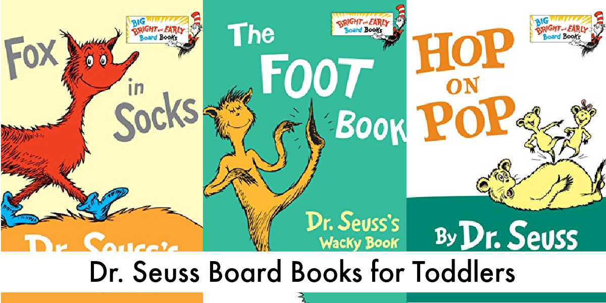 Dr Seuss Board Books for Toddlers