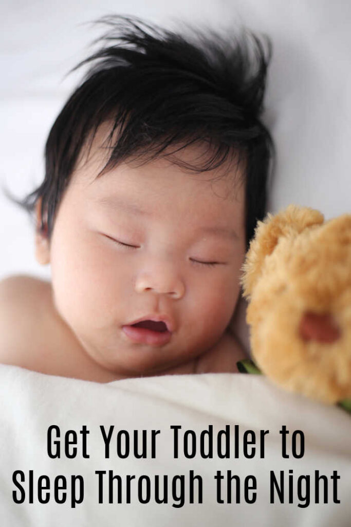 Get Your Toddler to Sleep Through the Night - Do you have a toddler that won't sleep through the night? Who crawls into your bed in the wee hours of the morning? I do! Or I should say, I did!