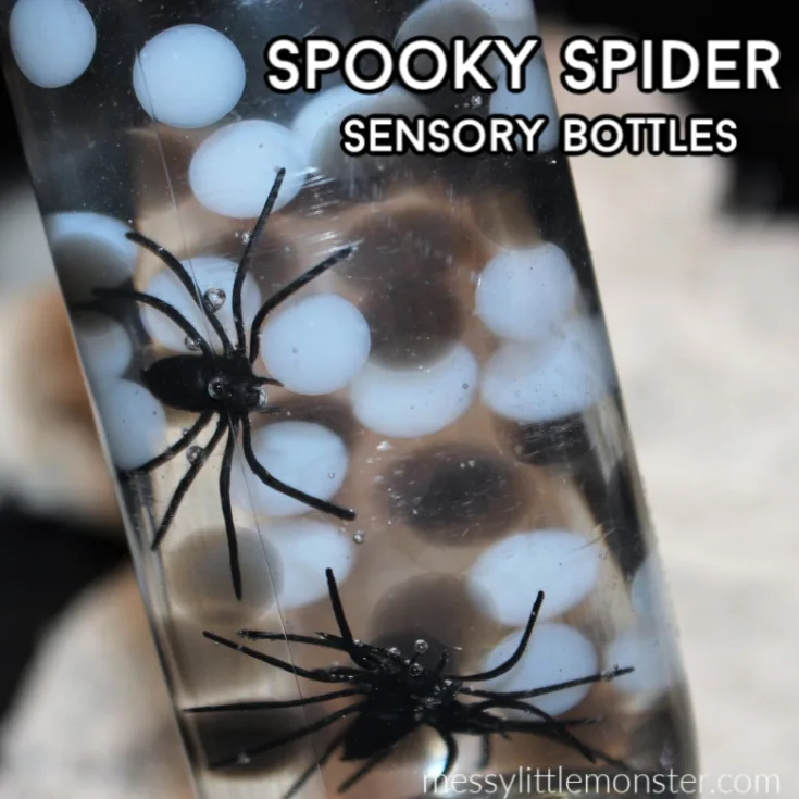 Image for Spooky Spider Halloween Sensory Bottles