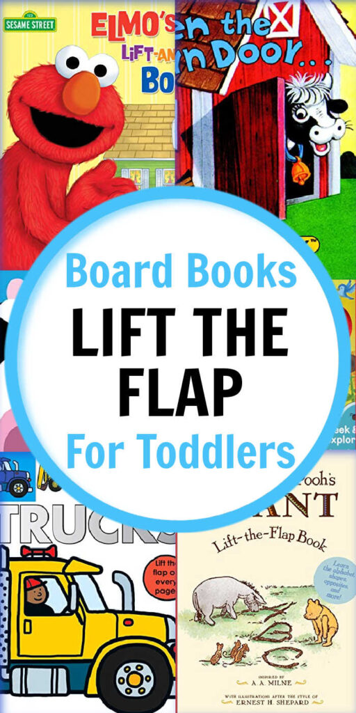 Lift the Flap Board Books encourages sensory exploration through lifting the interactive flaps as well as helps the growth of fine motor skills and hand/eye coordination in young children. Plus, it's just plain fun!