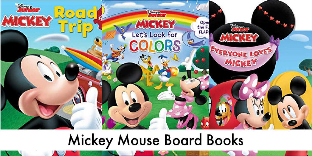 Mickey Mouse Board Books for toddlers
