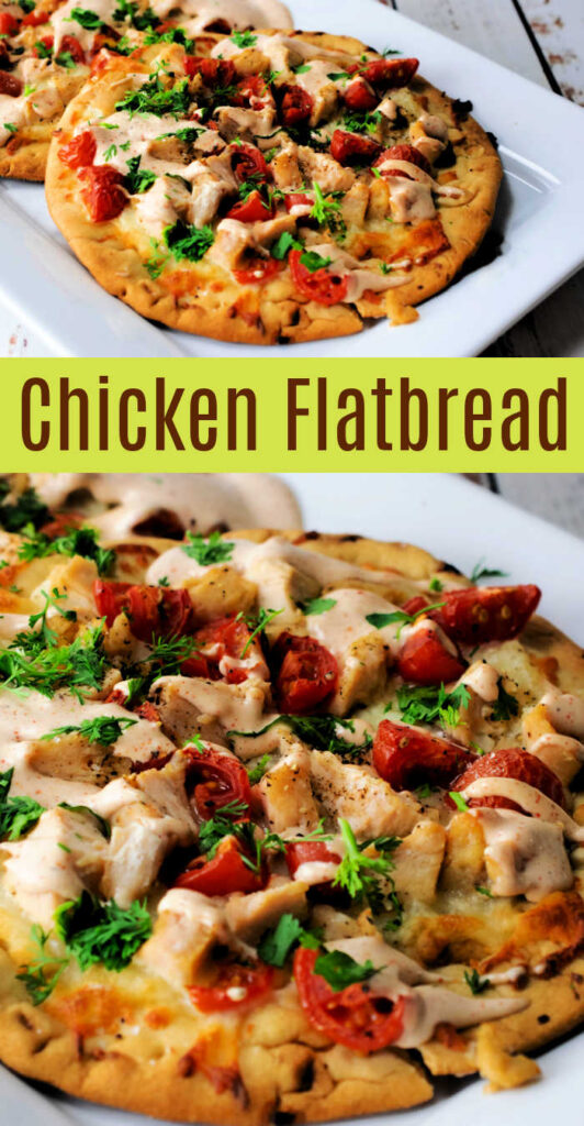 Colorful and fresh, Chipotle Chicken Flatbread is simple to make but full of flavor.