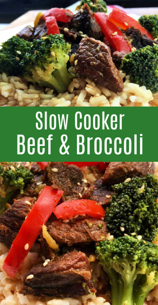 Make this Asian classic in your slow cooker! Crockpot Beef and Broccoli can be pulled together quickly for a fast and easy tasty weeknight meal. 