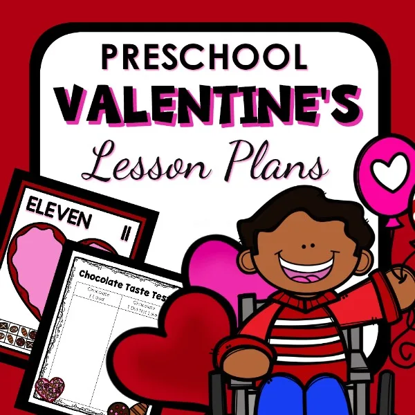 Image for Valentine's Day Theme Preschool Classroom Lesson Plans
