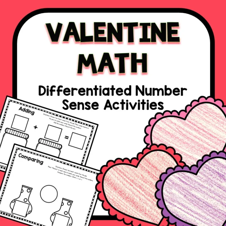 Image for Valentine Number Sense Activities - Preschool Teacher 101