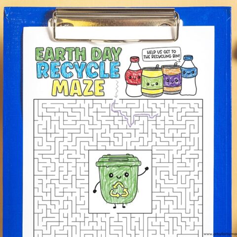 Image for Earth Day Recycle Maze