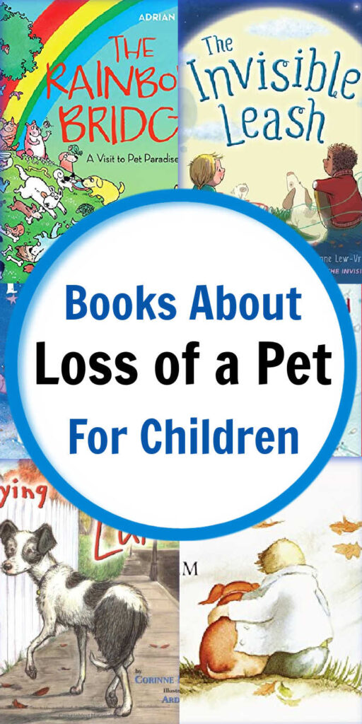 Reading children's books about the loss of a pet can help children understand their emotions and come to terms with their grief.