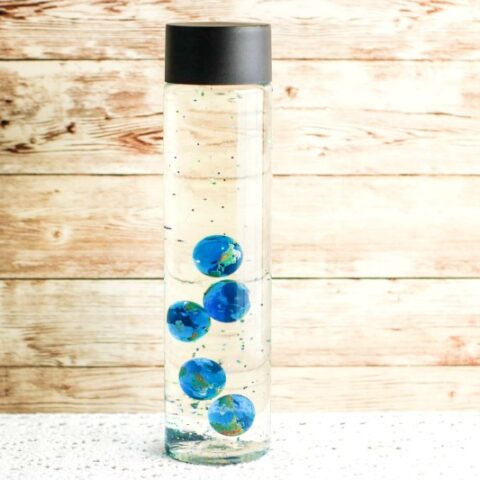 Image for Earth Day Sensory Bottles Spring Activity for Toddlers and Preschoolers