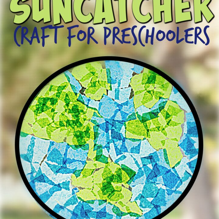 Image for <Planet Earth Day Suncatcher Craft for Preschoolers