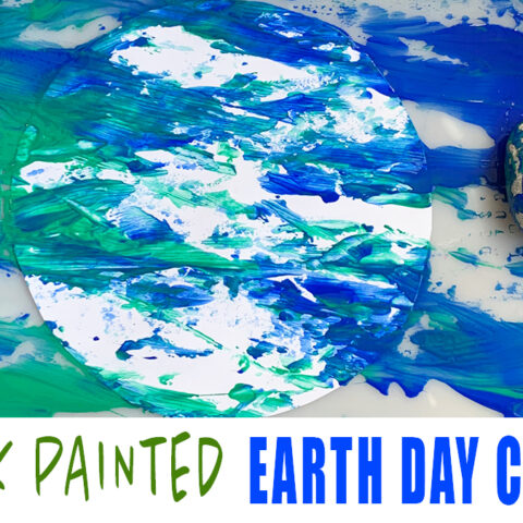 Image for Rock Painted Earth Day Craft