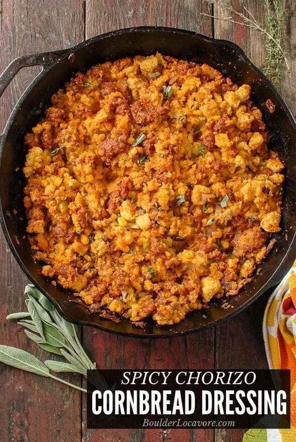 Image for Spicy Chorizo Sage Cornbread Dressing
