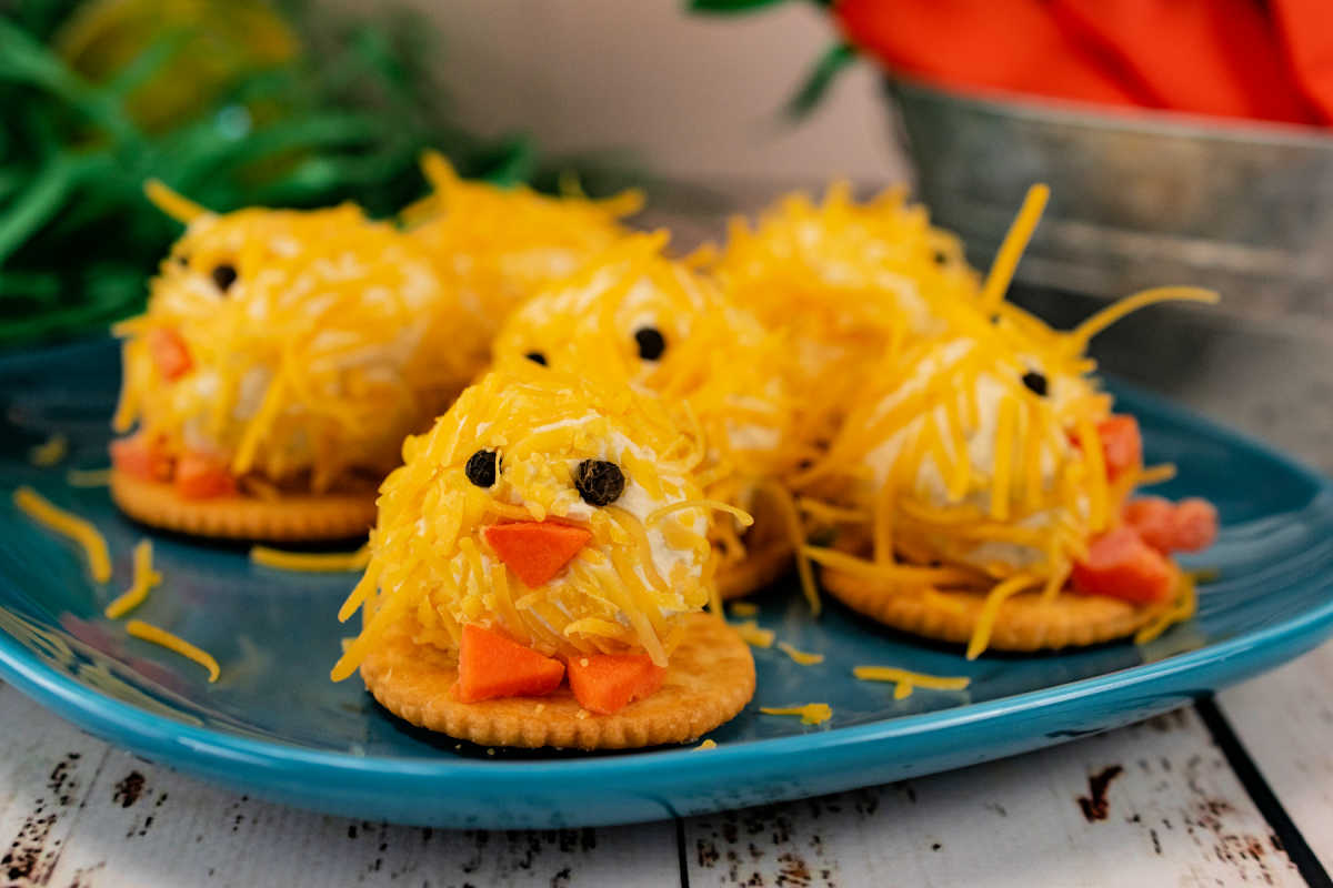 Hop into Spring with this Adorable and Tasty Easter Cheese Ball