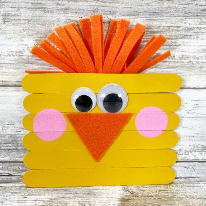 Image for Dollar Store Easter Chick Craft