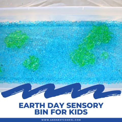 Image for Simple Earth Day Sensory Bin for Kids